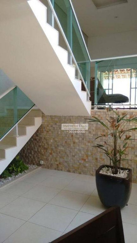 Imagem 22 de 30 de Casa Com 400m2, Piscina, 5 Quartos Com 3 Suites 1 Escritorio 2 Grandes Salas Casa De Caseiro Ar Condicionado Nos Quartos E Escritorio Terreno Tem 750m - Ca1104