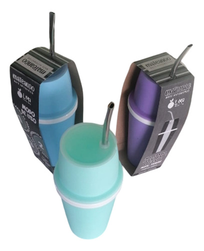 Termo Autocebante Metamate Mate Listo 350cc Tamaño Ideal