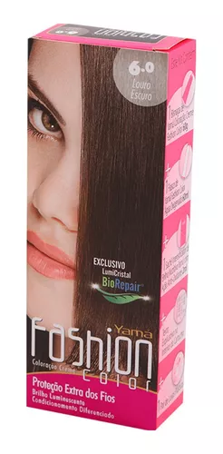 Coloracao Yama Profissional Color Nano Infusion 6.0 Louro Escuro