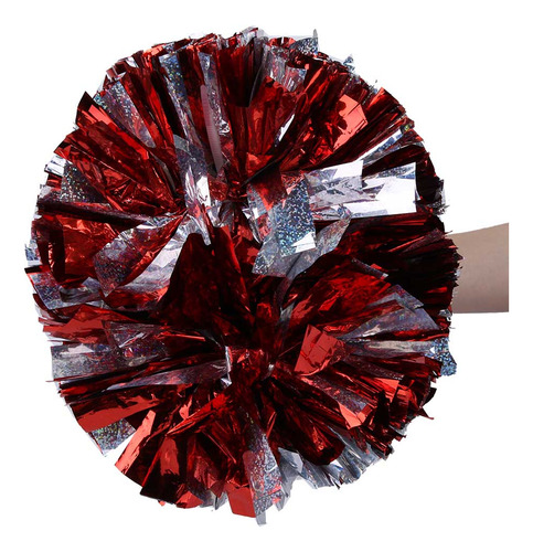 Pompones De Porristas Rojos Para Escuela De Fiestas De Baile