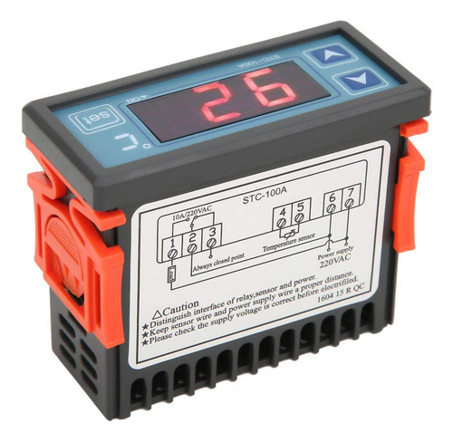Controlador De Temperatura Stc-100a Cool Heat Refrigerator T