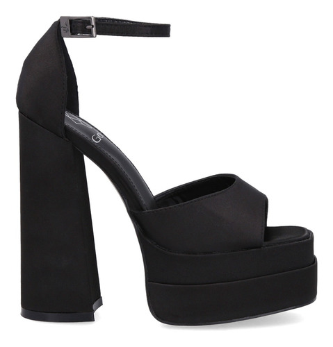 Sandalias Plataforma Negra  2591101