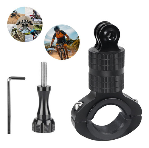 Soporte Cámara Para Gopro Garmin Dhl Para Manubrio Biciclete