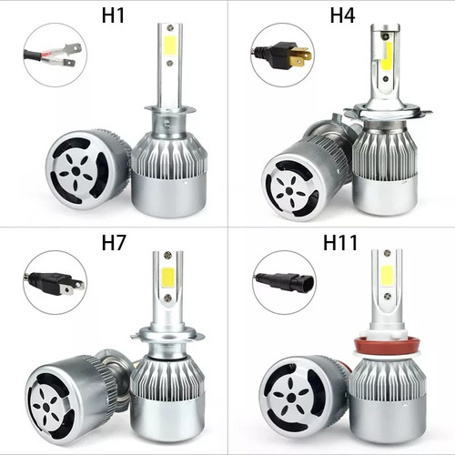 Luces Led Auto Kit Lámparas H4 Cree Sexta Generación