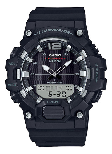 Reloj Casio Hdc-700-1a Resina Hombre Negro