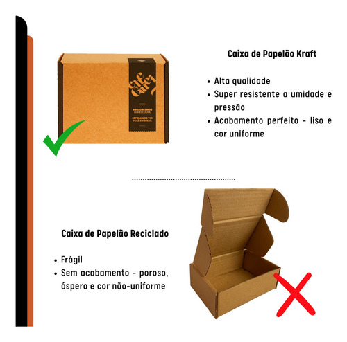 Kit 15 Caixa Papelão Envio Correio Cheguei 2 Preto 19x15x10