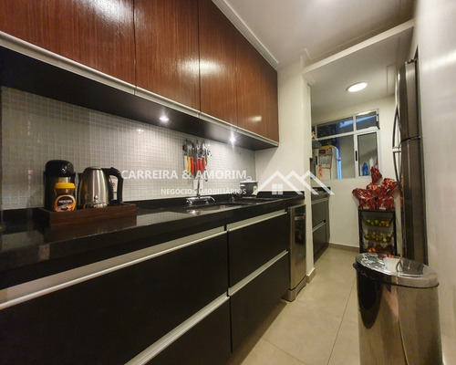 Apartamento A Venda 101m² Gardem, 2 Dormitórios, Sala 2 Ambientes, Quintal Privativo, Fino Acabamento. 5 Minutos Metrô Campo Limpo. Jardim Casa Blanca - Ap00155 - 69027741