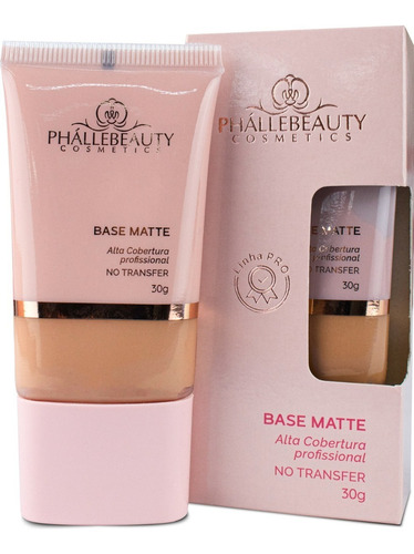 Base de maquiagem líquida Phallebeuaty Base Matte tom cor: 06 (ph0591)  -  30mL 30g