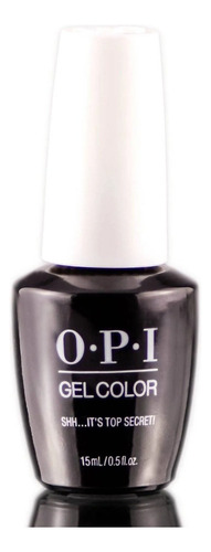 Opi Gel Color Para Cabina Semipermanente X15ml Opi Shh... Its Top Secret