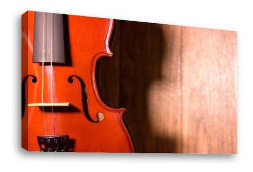 Cuadro Decorativo Canvas Moderno Violin