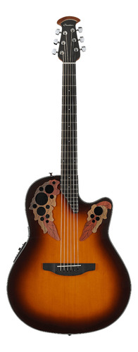 Guitarra acústica Ovation Celebrity Elite CE44 para diestros sunburst brillante