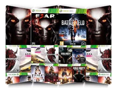 Jogos Xbox 360 transferência de Licença Mídia Digital - 1 PERFIL LOGUINHO  XBOX 360 + 6 JOGOS