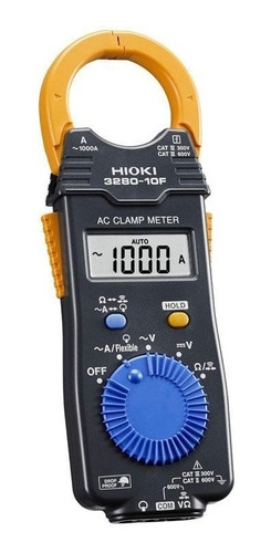 Amperímetro De Tenaza Hioki 3280-10f + Puntas Y Case Ac1000a