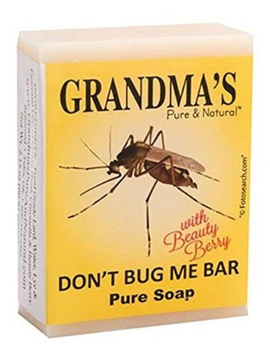Repelente De Plagas - Barra De Jabón Grandma's Don't Bug Me 
