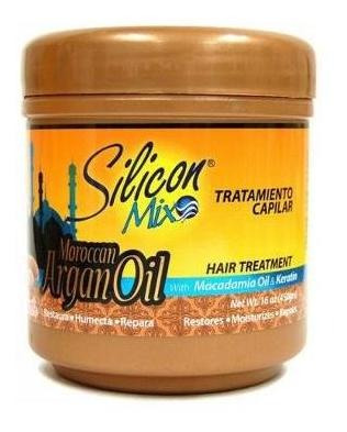 Máscara Nutrição Silicon Mix Moroccan Argan Oil Avanti 450g