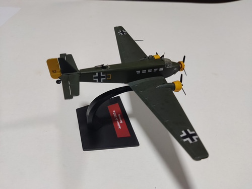 Miniatura 1:144 Avião Junkers Ju Segunda Guerra Verde-escuro (Usado)