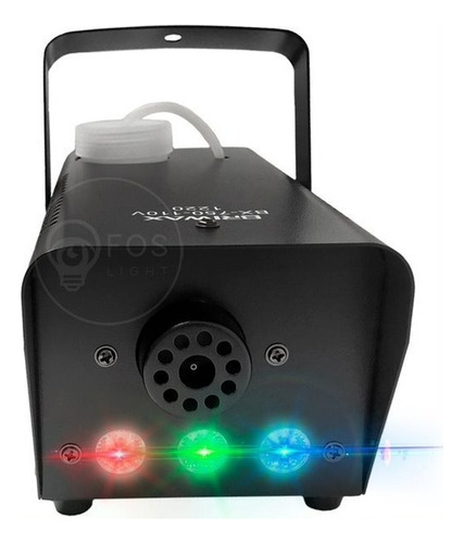 Máquina De Fumaça 700w Controle Sem Fio + Liquido 2 Litros Cor Preto 220v