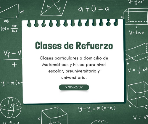 Clases De Matemática Y Física