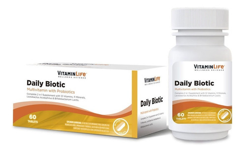  Daily Biotic (60 Tabletas) - Vitamin Life