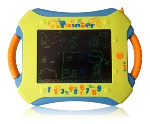 Imagen 1 de 3 de Pizarra Mágica Lcd Multicolor Para Dibujos Mas Accesorios