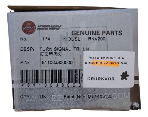 Cruce Rkv-200 Original