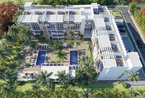 Apartamentos Exclusivo En Ciudad Las Cana Cap Cana De 1, 2 Y 3 Habitaciones