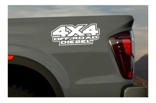 Sticker 4x4 Off Road Diesel Vehiculos Todo Terreno Etc.