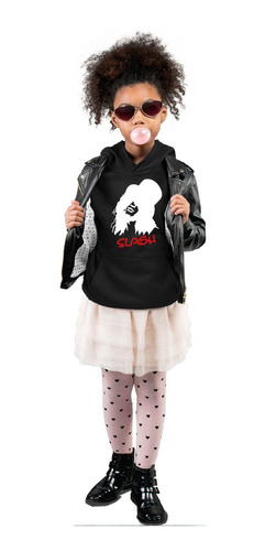 Sudadera Infantil C/ Capucha De Slash Guns And Roses