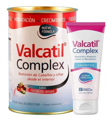 Tratamiento Valcatil Complex Reparador Y Protector Cabello