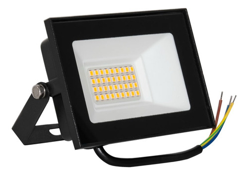 Proyector Led 30w Fria Calida Exterior Alta Potencia 220v Carcasa Negro