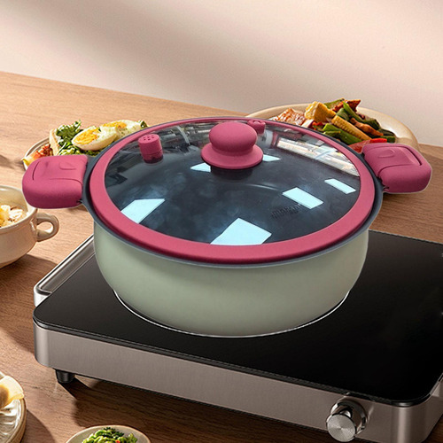 Soup Pot Saucepan Hot Pot Slow Cooker With Cooking Pot Micro