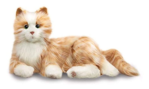 Gato De Peluche, Color Marron-blanco, Marca Pyle