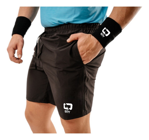 Short Padel Tenis Sixty Cosmo Deportivo Hombre Fitness Gym