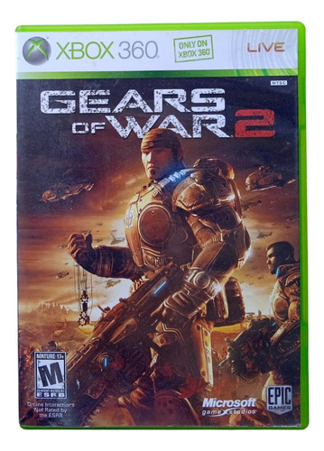 Gears Of War 2 Xbox 360 Midia Fisica 