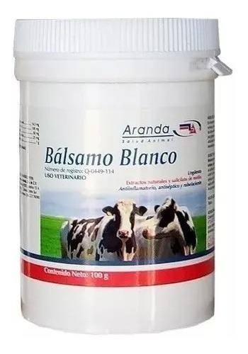 Kit De 2 Bálsamo Blanco Ungüento 100g Salicilato De Metilo