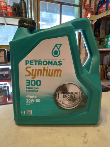 Imagen 1 de 3 de Aceite Petronas Syntium 300 20w50. 4l. L46