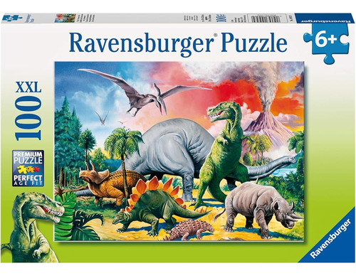 Ravensburger Entre Los Dinosaurios Rompecabezas - 100 Piezas