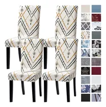 Comprar Yisun Fundas Elásticas Para Sillas De Comedor, Fundas Para Y