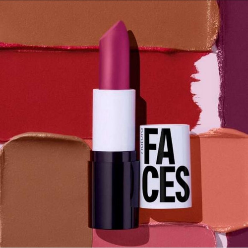 Faces Batom Cremoso Pink Paradise Cor Rosa