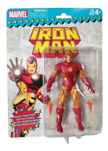 Iron Man Retro Marvel Legends  Hasbro