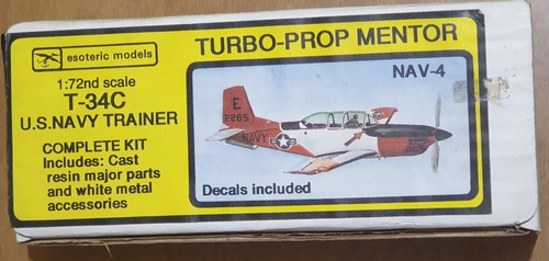Mentor T34-c Turbo-prop 1/72 Esoteric