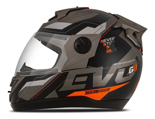 Capacete Pro Tork Evolution G8 Lançamento C/ Narigueira