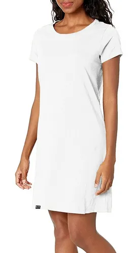 Vestido camiseta on sale branco