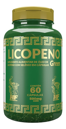 Licopeno Green Hf Suplements 4x60caps + Coqueteleira