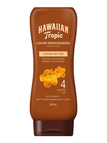 Hawaiian Tropic F4 Cocoa Butter 240ml