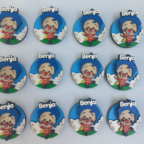 Imanes Llaveros Souvenirs Personalizados Personajes X15 Plimplim Mod.2