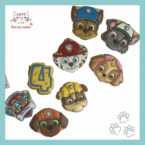 Imagen 3 de 5 de Cookies Decoradas En Glasé Real