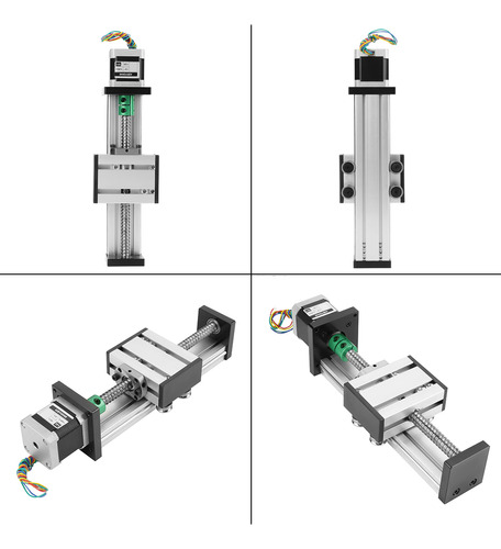 Actuador De Etapa Larga De Carrera Deslizante Lineal Con Tor