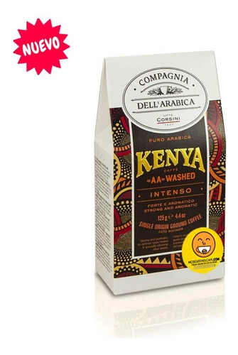Café Italiano Kenya Compagnia Dellarabica, 125 Grs. Molido