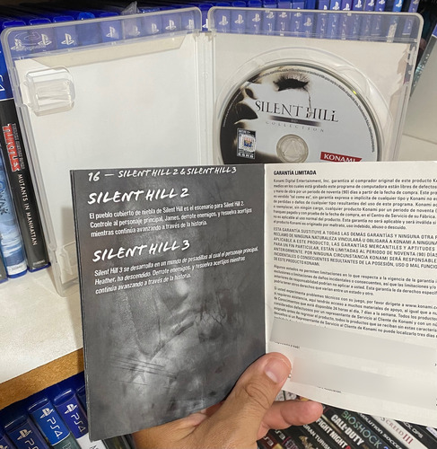 Silent Hill Hd Collection C/manual, Disco Sem Risco Ps3 Fis! (Usado)